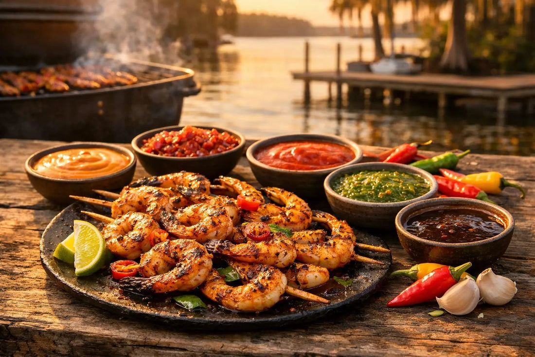 9 Best Sauces for Grilled Shrimp That Bring Heat - Suwannee Sauce Company