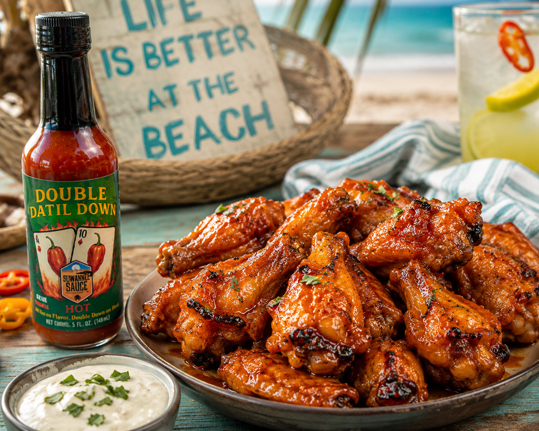 Datil Fire Beach Wings - Suwannee Sauce Company