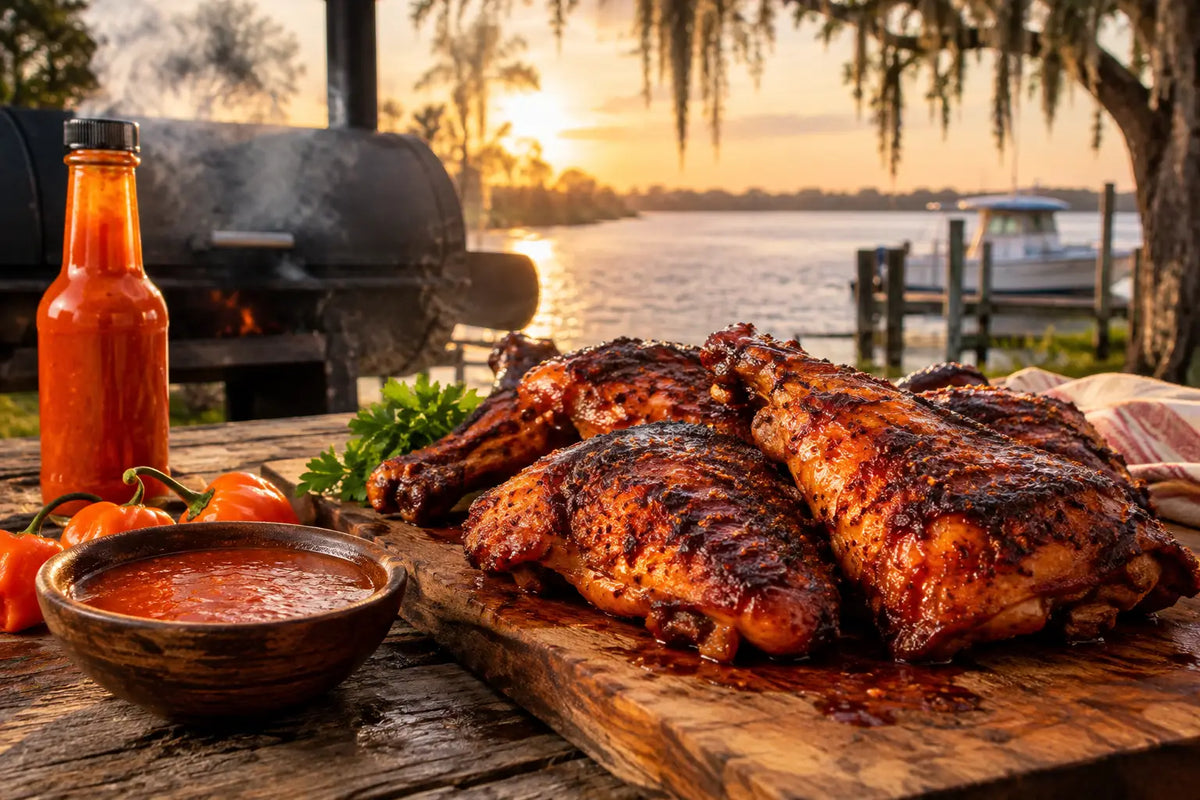 Smoking Chicken With Hot Sauce for Bold BBQ