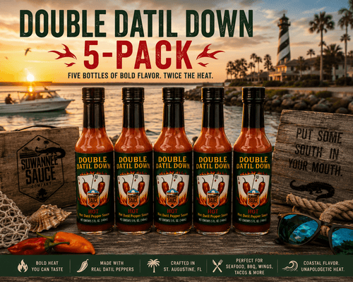 Double Datil Down 5-Pack - Suwannee Sauce Company