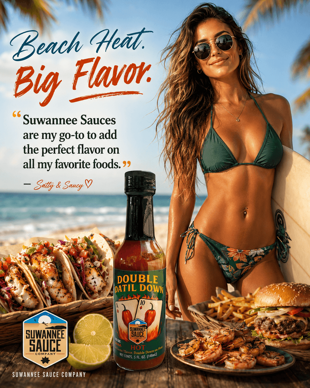 Suwannee Sauce Company Double Datil Down - Suwannee Sauce Company