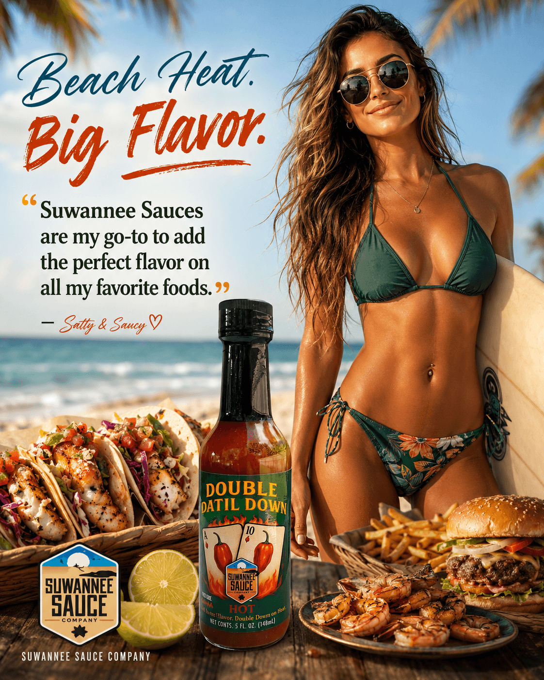 Suwannee Sauce Company Double Datil Down - Suwannee Sauce Company