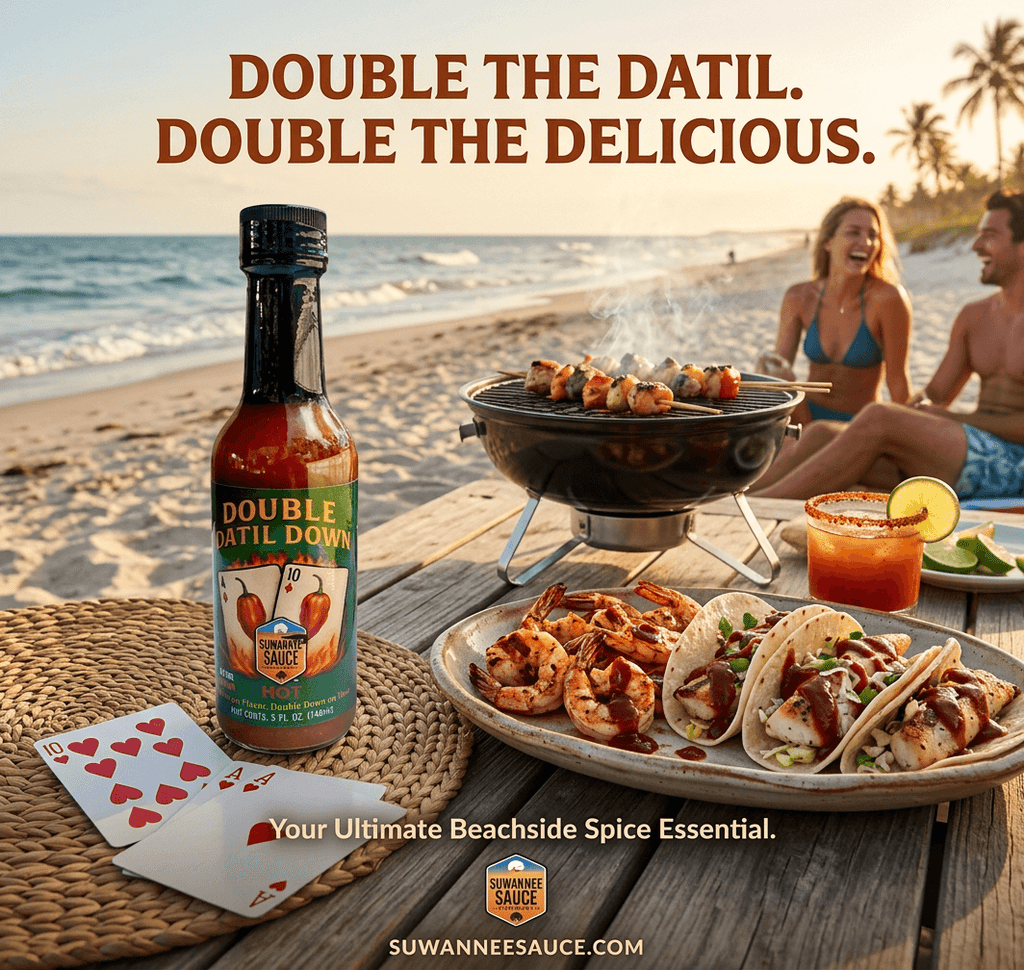 Suwannee Sauce Company Double Datil Down 3 Pack - Suwannee Sauce Company