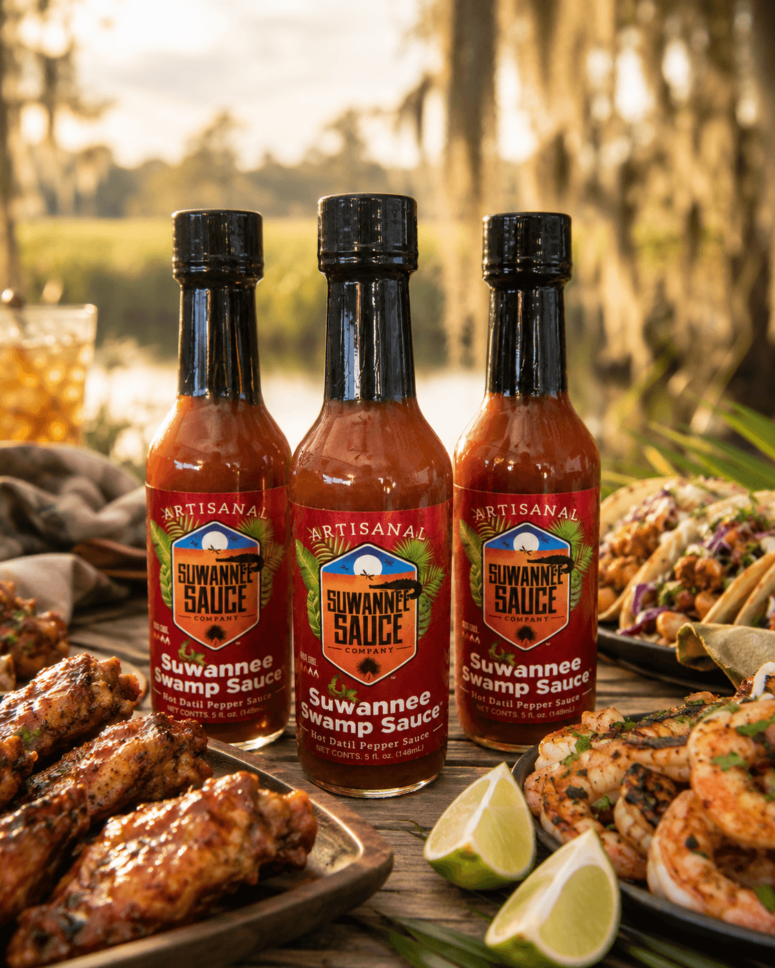 Suwannee Sauce Company Suwannee Swamp Sauce 3 Pack - Suwannee Sauce Company
